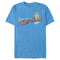 Men's SpongeBob SquarePants Sponge on the Run Camp Coral Postcard T-Shirt