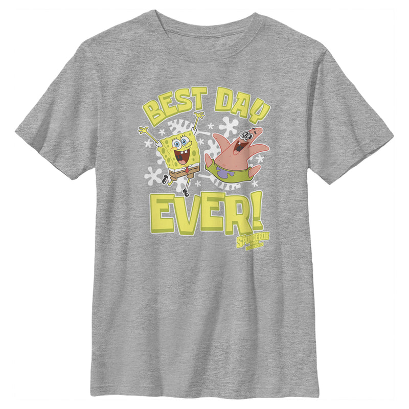 Boy's SpongeBob SquarePants Sponge on the Run Best Day Dance T-Shirt