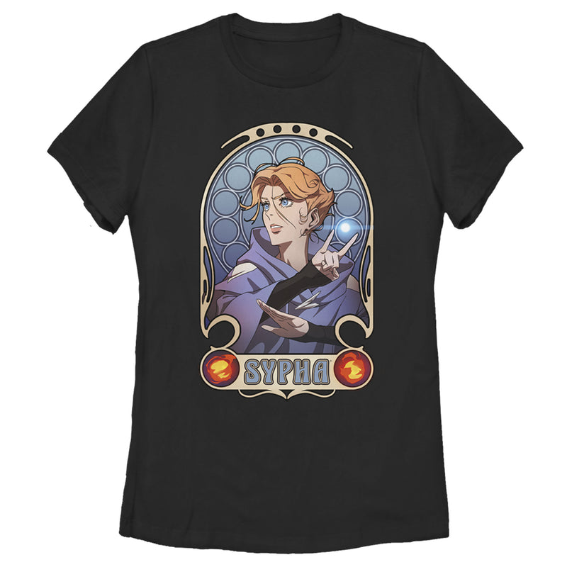 Women's Castlevania Sypha Classic Portrait T-Shirt