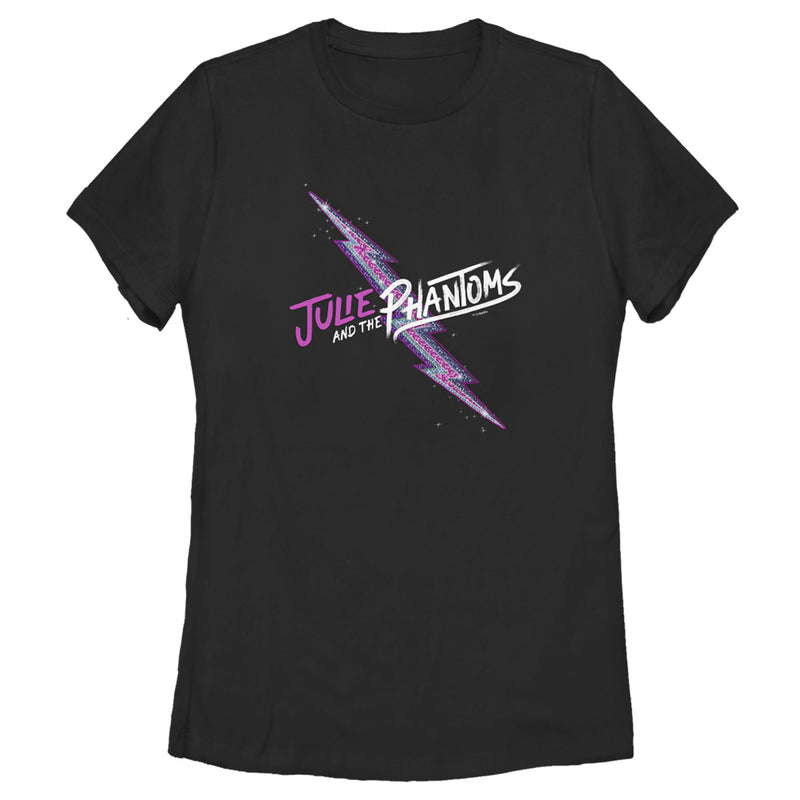 Women's Julie and the Phantoms Lightning Bolt Logo T-Shirt