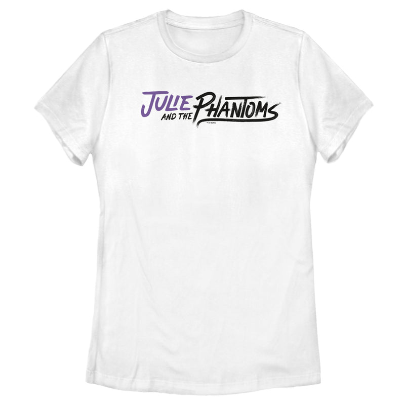 Women's Julie and the Phantoms Paint Streak Logo T-Shirt