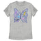 Women's Julie and the Phantoms Butterfly Doodle T-Shirt