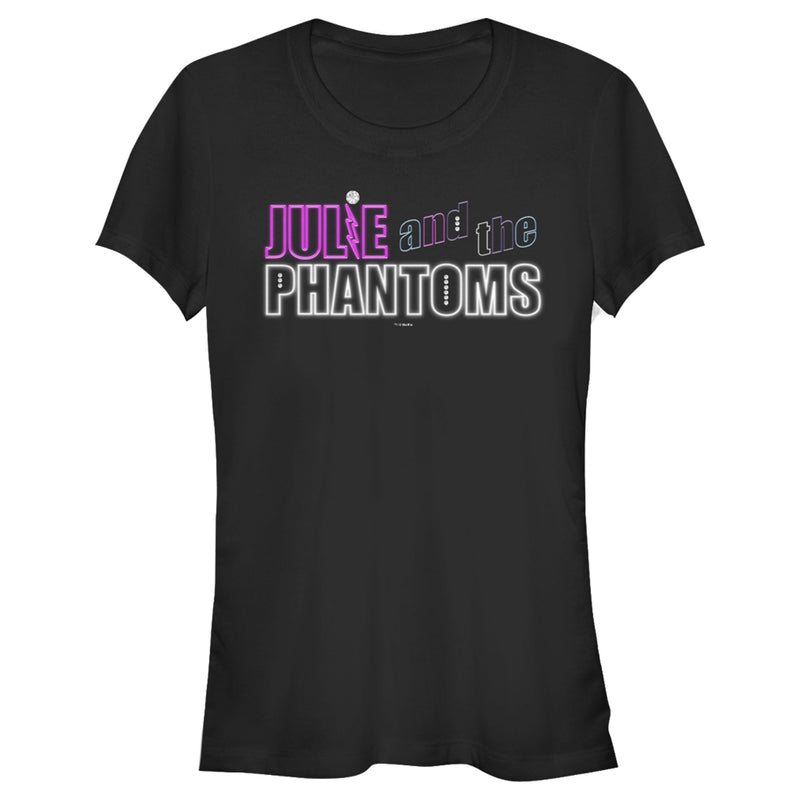 Junior's Julie and the Phantoms Light Up Logo T-Shirt