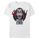 Men's Money Heist Bella Ciao Masked Robbers T-Shirt
