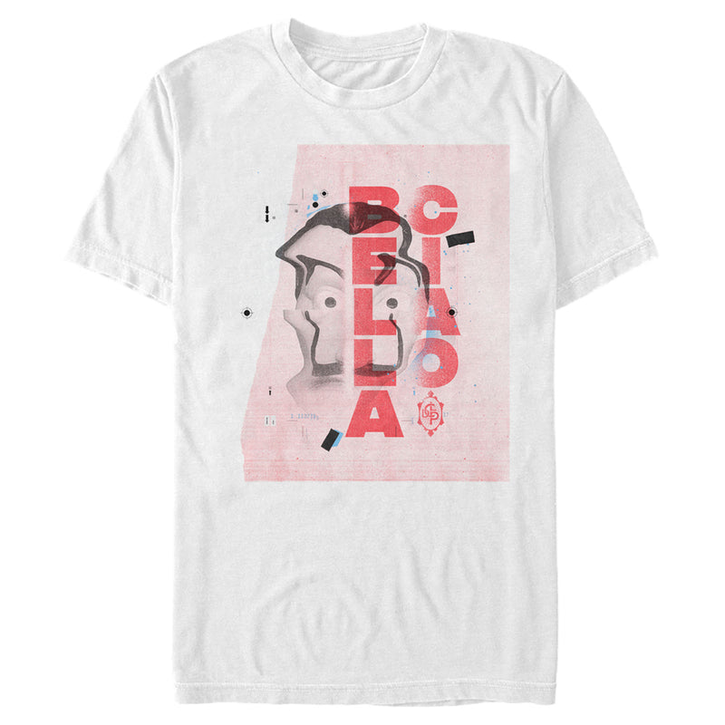 Men's Money Heist Abstract Bella Ciao T-Shirt