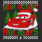 Men's Cars Lightning McQueen High Octane Holidays T-Shirt