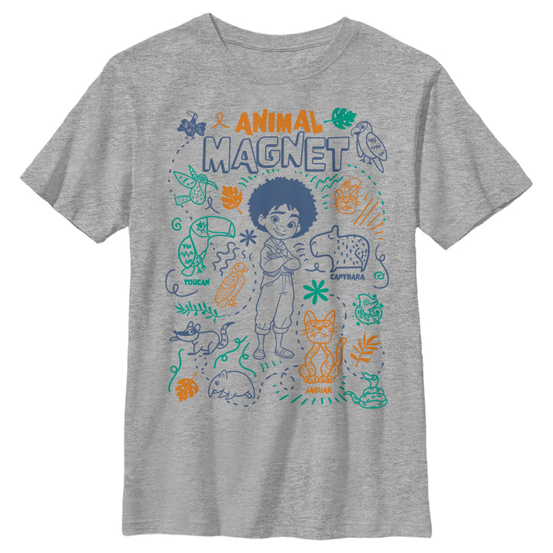 Boy's Encanto Antonio Animal Magnet T-Shirt