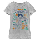 Girl's Encanto Antonio Animal Magnet T-Shirt