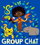 Boy's Encanto Group Chat Antonio's Animals T-Shirt