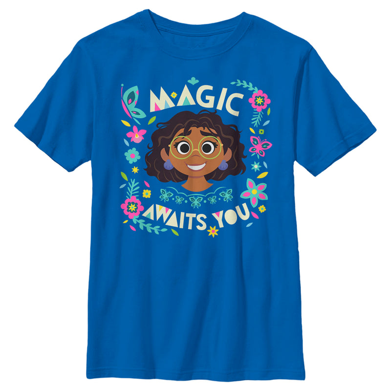 Boy's Encanto Mirabel Magic Awaits You T-Shirt