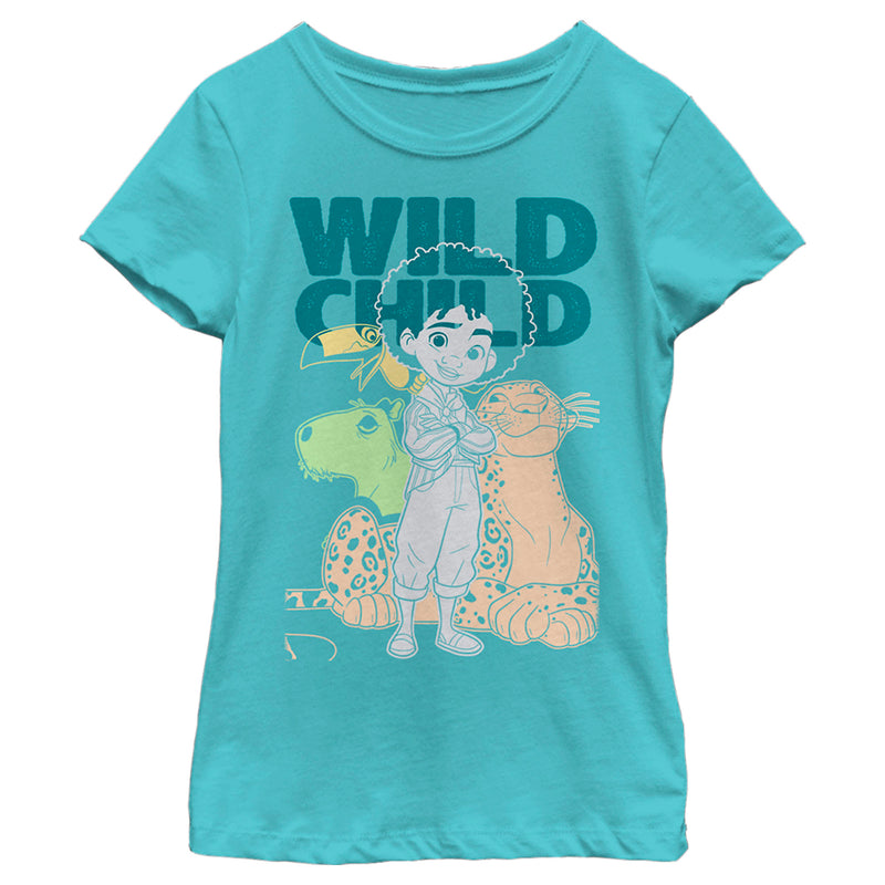 Girl's Encanto Antonio and His Animals T-Shirt