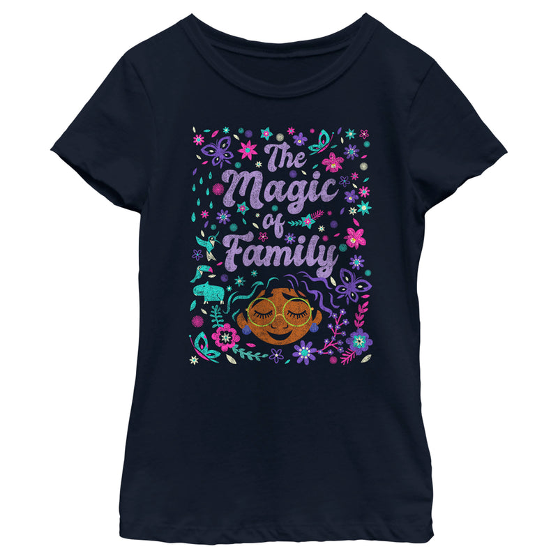 Girl's Encanto Mirabel The Magic of Family T-Shirt