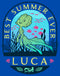 Boy's Luca Best Summer Ever Stamp T-Shirt