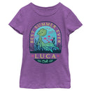 Girl's Luca Best Summer Ever Stamp T-Shirt