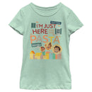 Girl's Luca I'm Just Here for the Pasta T-Shirt