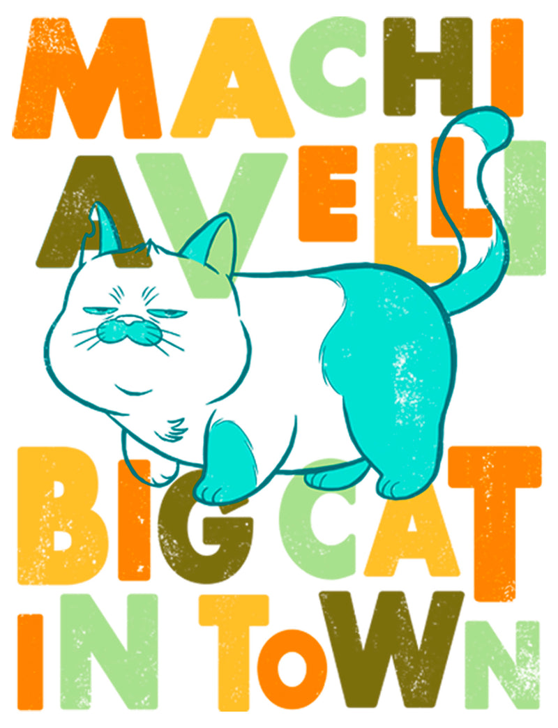 Junior's Luca Machiavelli Big Cat in Town T-Shirt