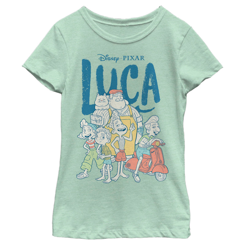 Girl's Luca Group Logo T-Shirt