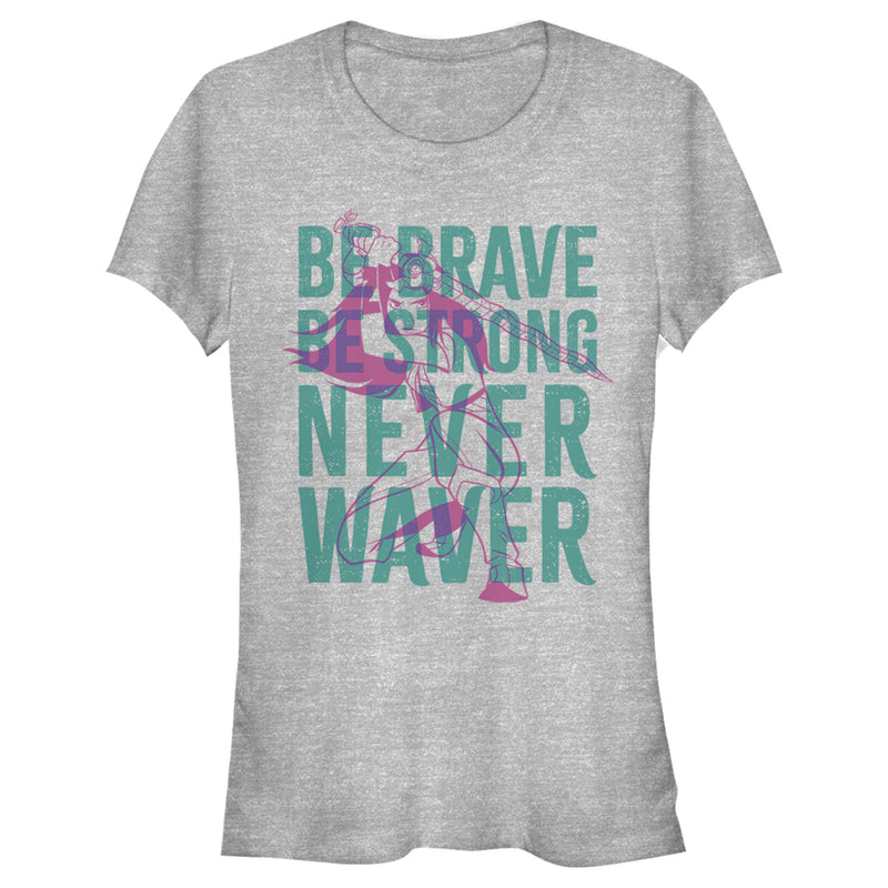 Junior's Raya and the Last Dragon Be Brave Be Strong Never Waver T-Shirt