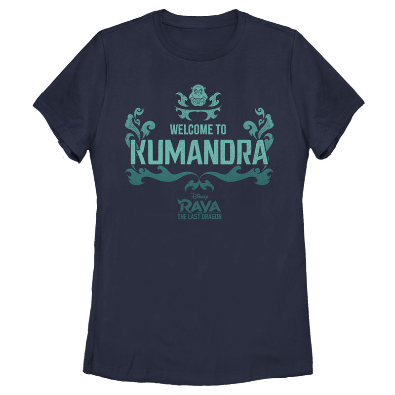 Women's Raya and the Last Dragon Welcome to Kumandra T-Shirt