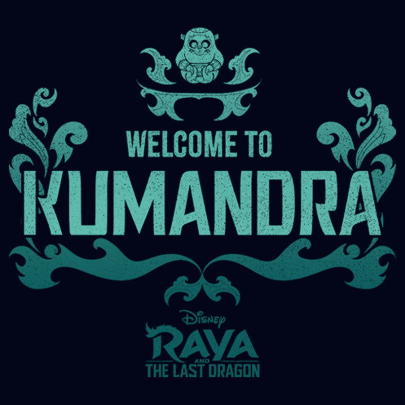 Girl's Raya and the Last Dragon Welcome to Kumandra T-Shirt
