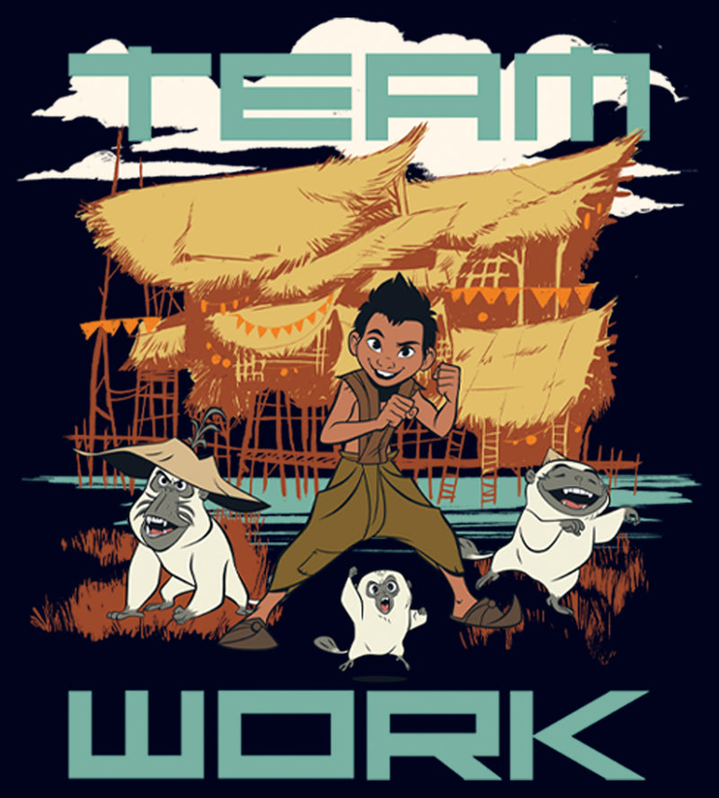 Junior's Raya and the Last Dragon Boun Team Work T-Shirt