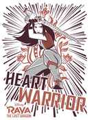 Men's Raya and the Last Dragon Heart Warrior T-Shirt