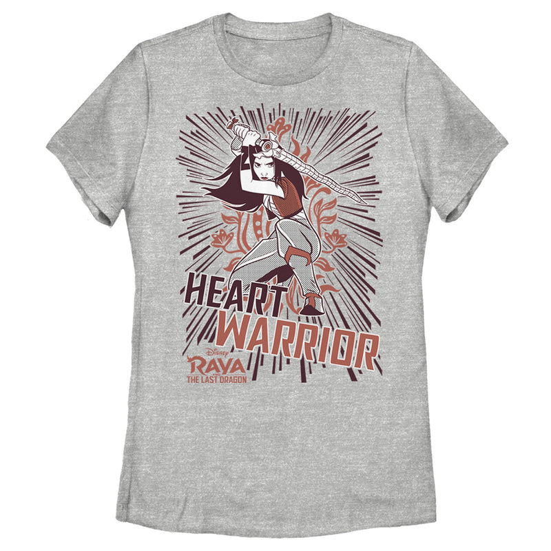Women's Raya and the Last Dragon Heart Warrior T-Shirt