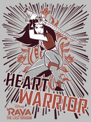 Women's Raya and the Last Dragon Heart Warrior T-Shirt
