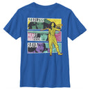 Boy's Raya and the Last Dragon Fearless Heart Warrior Raya T-Shirt