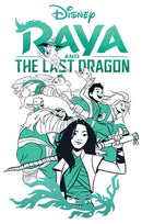 Junior's Raya and the Last Dragon Characters in Action T-Shirt