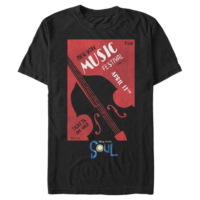 Men's Soul NY Music Festival Poster T-Shirt