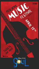 Women's Soul NY Music Festival Poster T-Shirt