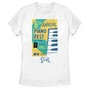 Women's Soul 5th Piano Fest Poster T-Shirt