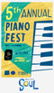 Women's Soul 5th Piano Fest Poster T-Shirt