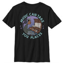 Boy's Soul Music Takes You Places T-Shirt