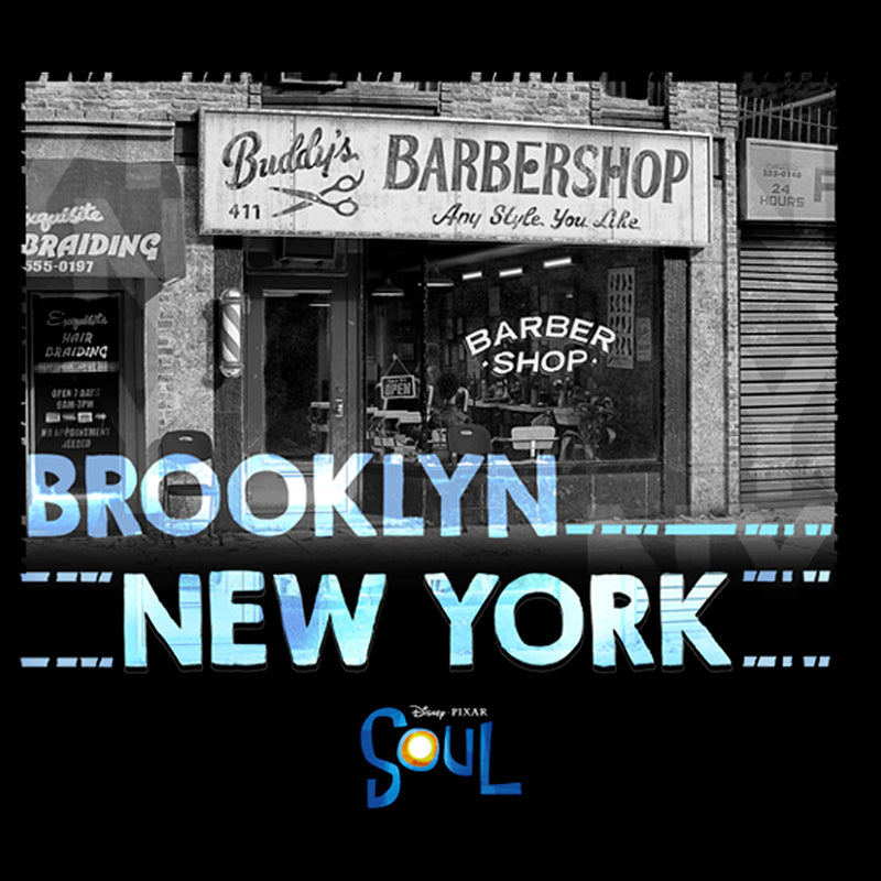 Men's Soul Brooklyn Barber Shop T-Shirt