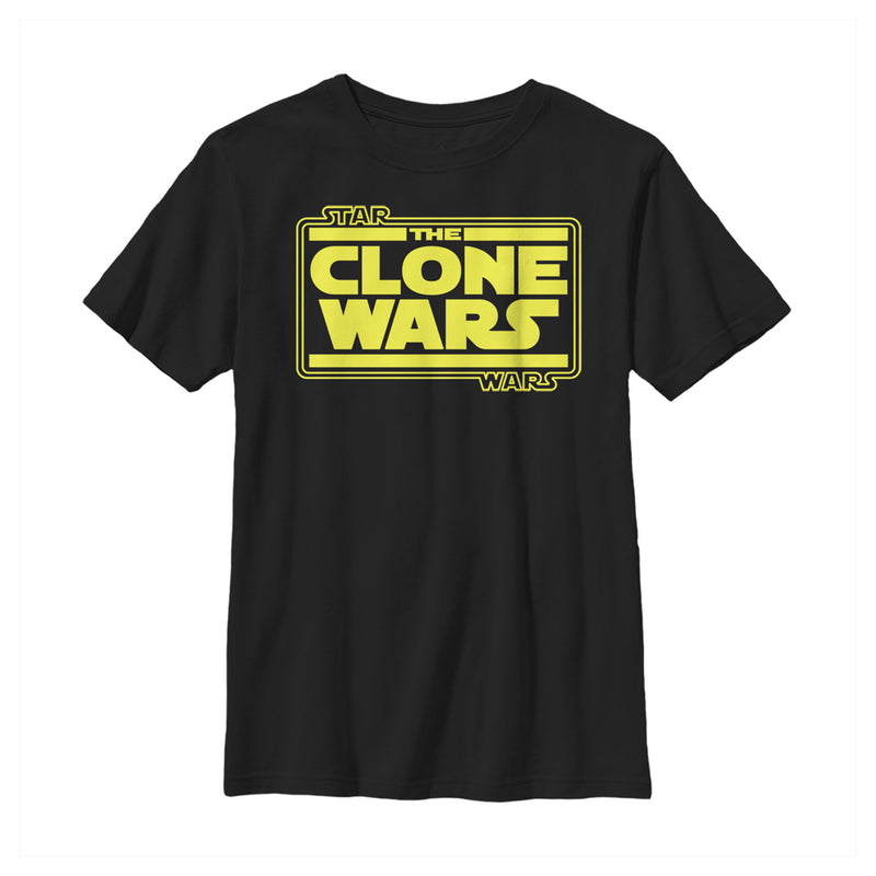 Boy's Star Wars: The Clone Wars Classic Logo T-Shirt