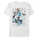 Men's Star Wars: The Clone Wars Ahsoka & Rex Text T-Shirt