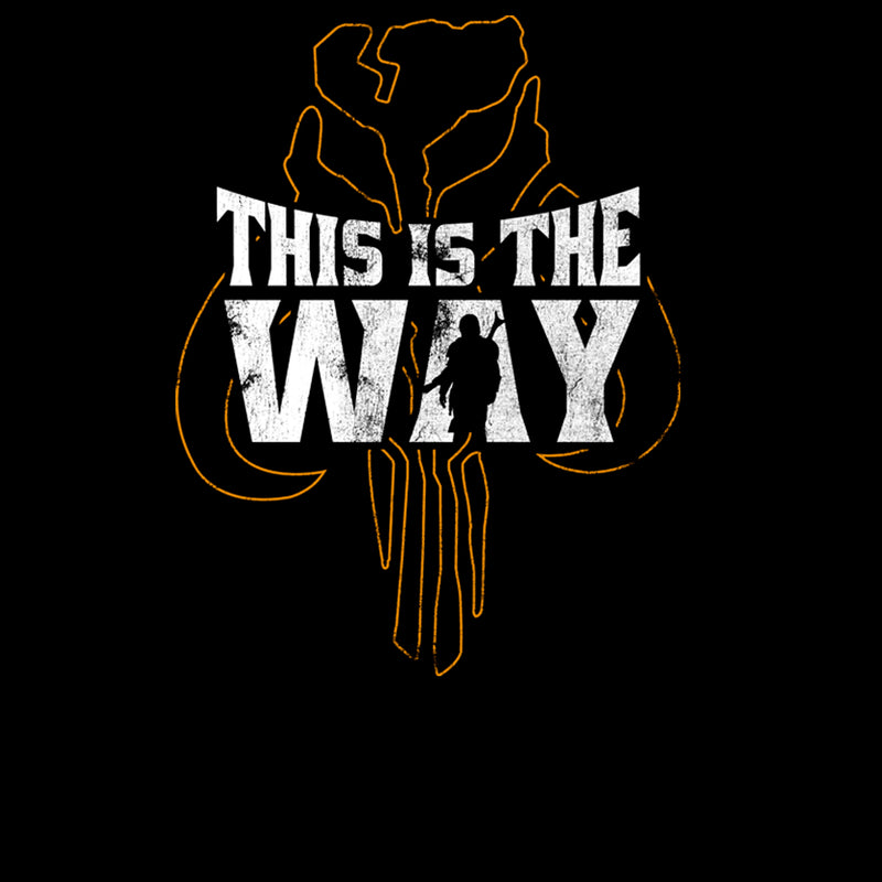 Boy's Star Wars: The Mandalorian The Way Silhouette T-Shirt