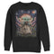 Men's Star Wars: The Mandalorian The Child Starry Night Sweatshirt