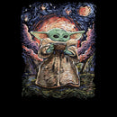 Men's Star Wars: The Mandalorian The Child Starry Night Sweatshirt