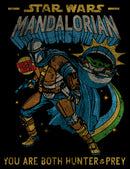 Men's Star Wars: The Mandalorian Hunter and Prey Comic T-Shirt