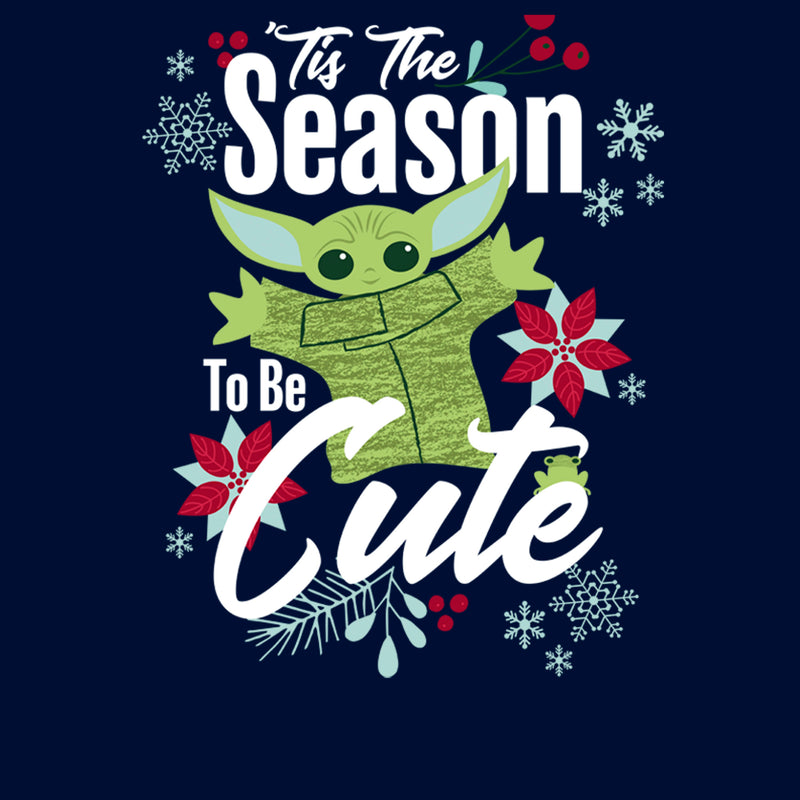Boy's Star Wars: The Mandalorian Christmas The Child Cute Season T-Shirt