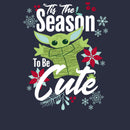 Women's Star Wars: The Mandalorian Christmas The Child Cute Season T-Shirt