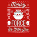 Junior's Star Wars: The Mandalorian Christmas The Child Ugly Space Pod T-Shirt