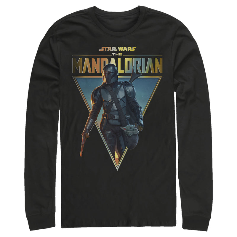 Men's Star Wars: The Mandalorian Clan of Two Long Sleeve Shirt