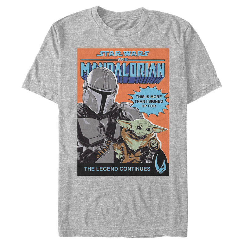 Men's Star Wars: The Mandalorian The Legend Continues T-Shirt