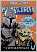 Girl's Star Wars: The Mandalorian The Legend Continues T-Shirt