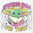 Women's Star Wars: The Mandalorian The Child Stronger Than You Think T-Shirt