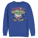 Men's Star Wars: The Mandalorian The Child Stronger Than You Think Sweatshirt